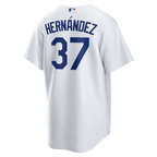 Teoscar Hernández Los Angeles Dodgers Nike 2025 World Series Home Replica Player Jersey - White