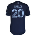 Daniel Salloi Sporting Kansas City adidas 2024 State Line 3.0 Authentic Player Jersey - Blue