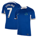 Raheem Sterling Chelsea Nike 2023/24 Home Stadium Replica Jersey - Blue/Mint/Navy