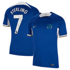 Raheem Sterling Chelsea Nike 2023/24 Home Stadium Replica Jersey - Blue/Mint/Navy