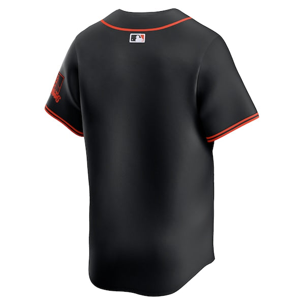 San Francisco Giants Nike Alternate Limited Jersey - Black