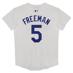 Freddie Freeman Los Angeles Dodgers Nike Preschool Home Game Jersey - White