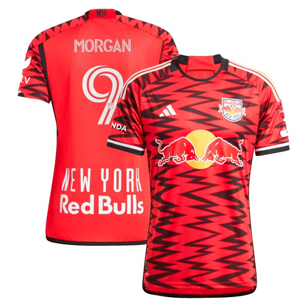 Lewis Morgan New York Red Bulls adidas 2024 Legacy Authentic Player Jersey - Red