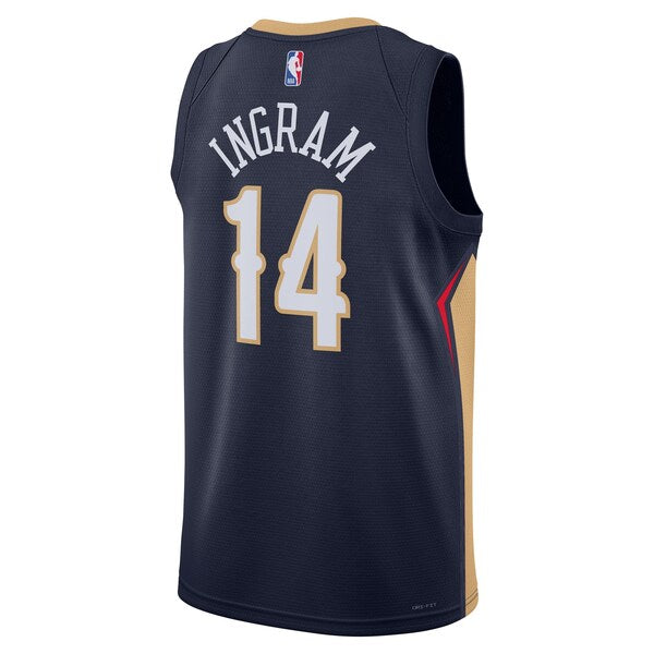 Brandon Ingram New Orleans Pelicans Nike Unisex Swingman Jersey - Icon Edition - Navy