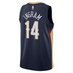 Brandon Ingram New Orleans Pelicans Nike Unisex Swingman Jersey - Icon Edition - Navy
