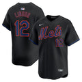 Francisco Lindor New York Mets Nike Alternate Limited Player Jersey – Black
