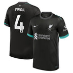 Virgil van Dijk Liverpool Nike 2024/25 Away Replica Jersey - Forest Green