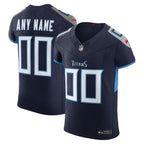 Tennessee Titans Nike  Vapor F.U.S.E. Elite Custom Jersey - Navy