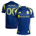 Nashville SC adidas 2025 The Heart Of Nashville Kit Authentic Custom Jersey - Navy
