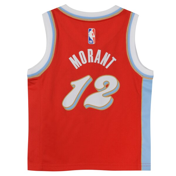 Ja Morant Memphis Grizzlies Nike Toddler 2024/25 Swingman Player Jersey - City Edition - Red