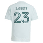 Cole Bassett Colorado Rapids adidas Youth 2025 Headwaters Replica Player Jersey - Green