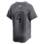 Francisco Alvarez New York Mets Nike City Connect Limited Jersey - Gray