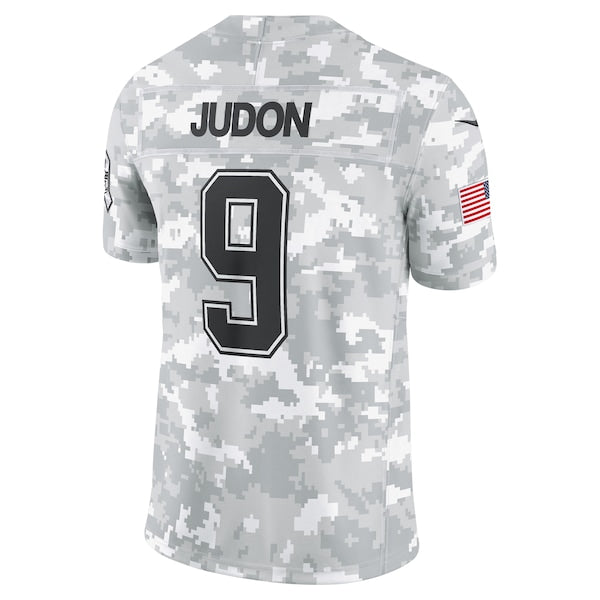 Matthew Judon New England Patriots Nike 2024 Salute to Service Limited Jersey - Arctic Camo
