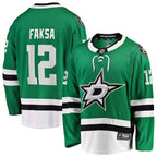 Radek Faksa Dallas Stars  Home Breakaway Jersey - Kelly Green