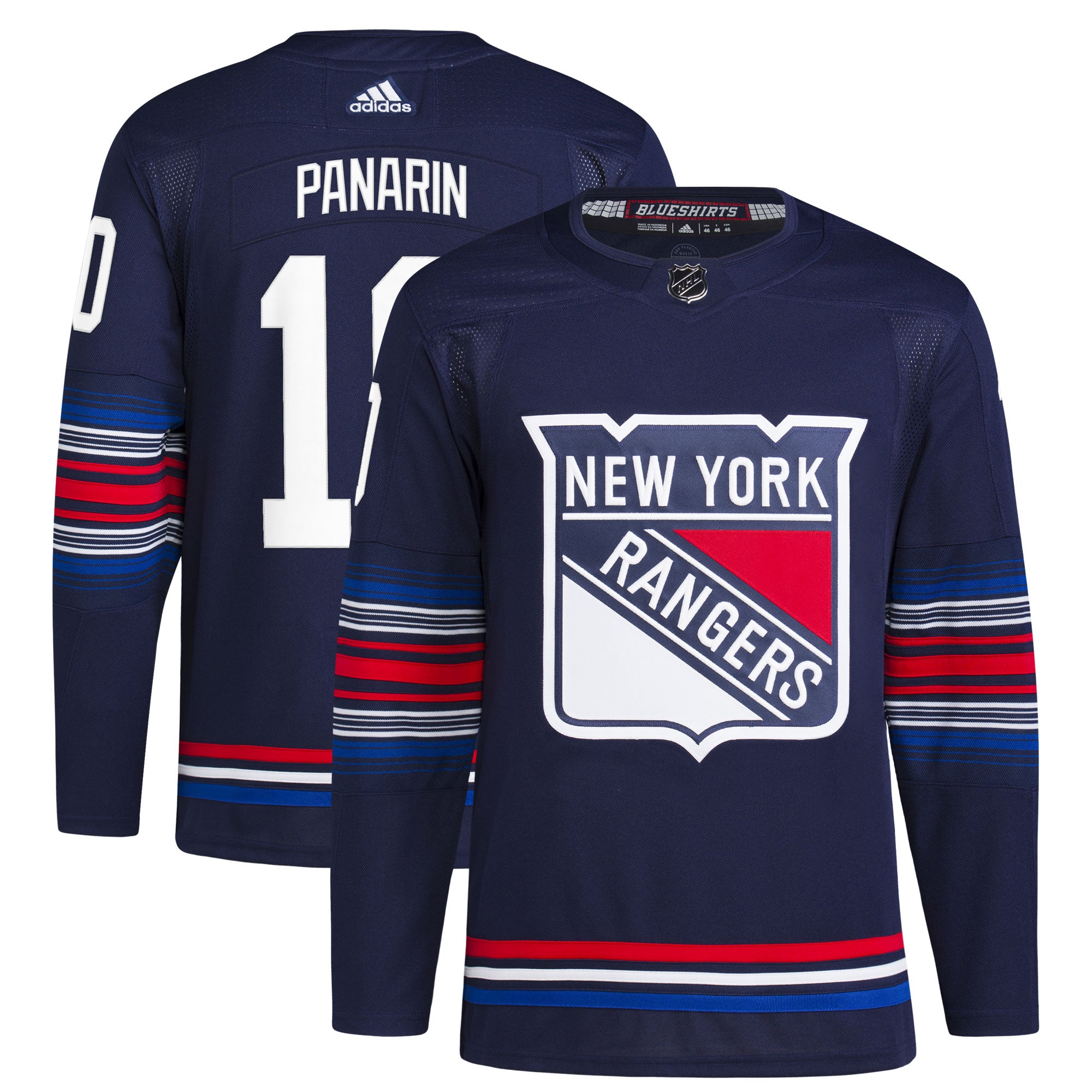 Artemi Panarin New York Rangers adidas Home Primegreen Authentic Player Jersey - Blue/Navy/White