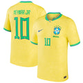 Neymar Jr. Brazil National Team Nike 2022/23 Home Breathe Stadium Replica Player Jersey - Yellow
