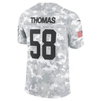 Derrick Thomas Kansas City Chiefs Nike 2024 Salute to Service Retired Player Limited Jersey - Arctic Camo