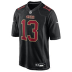Brock Purdy San Francisco 49ers Nike Fashion Game Jersey - Carbon Black