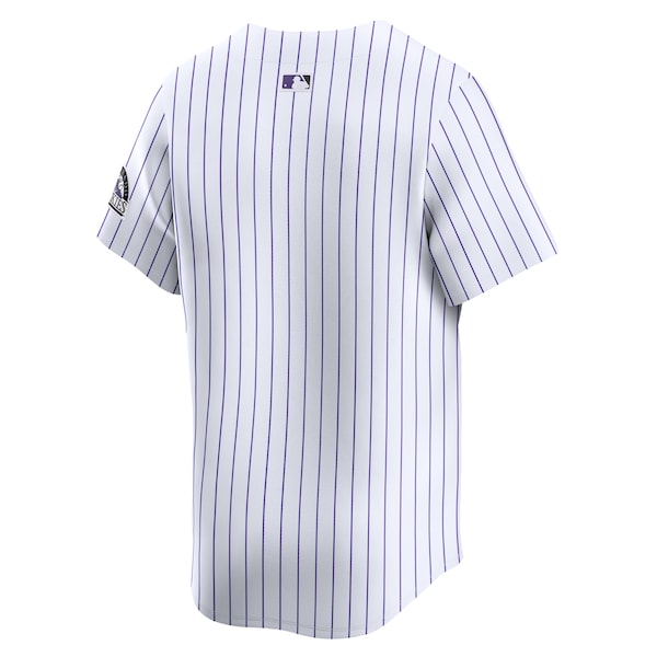 Colorado Rockies Nike Home Limited Player Jersey - White
