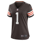 Juan Thornhill Cleveland Browns Nike Women's Nike Women's All Player Jersey - Brown