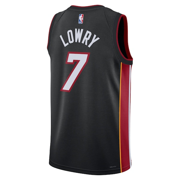 Kyle Lowry Miami Heat Nike Unisex Swingman Jersey - Icon Edition - Black