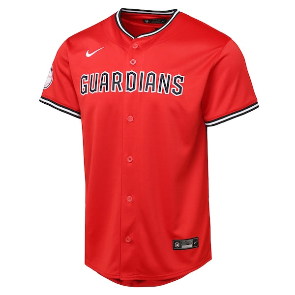 Cleveland Guardians Youth Alternate 2 Limited Jersey - Red/Cobalt
