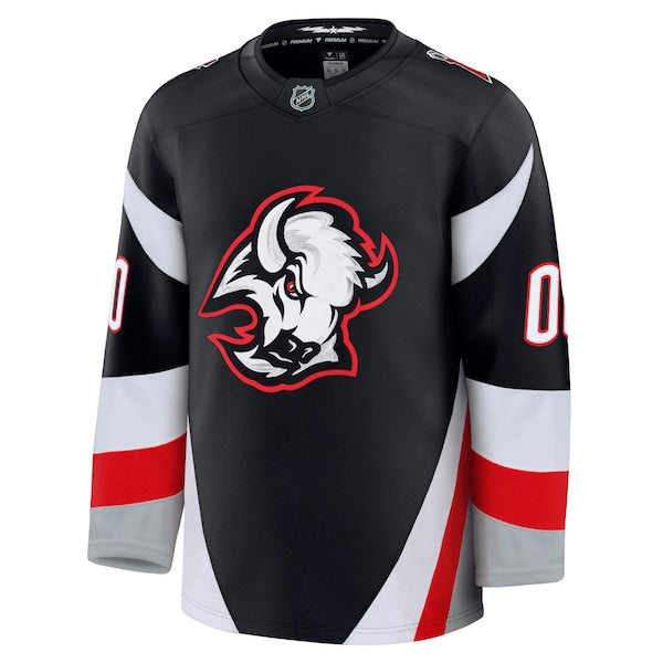 Buffalo Sabres  Alternate Premium Custom Jersey - Black/Royal/White