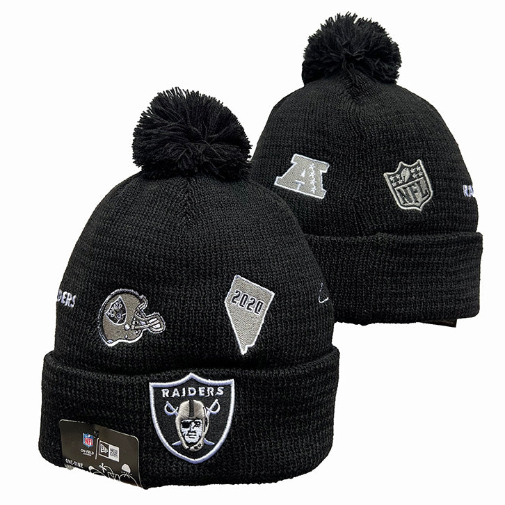 LAS VEGAS RAIDERS KNIT HAT