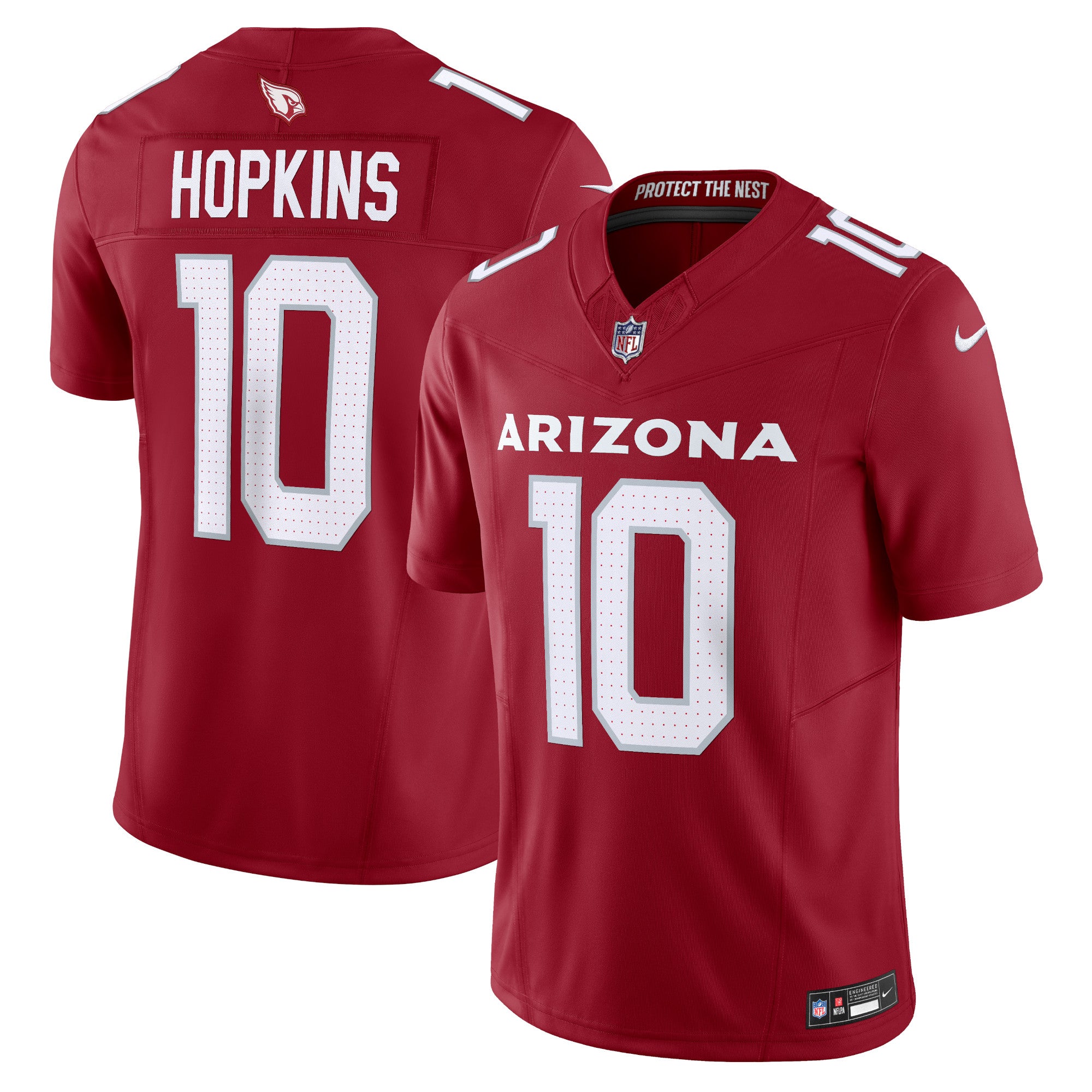 DeAndre Hopkins Arizona Cardinals Nike Vapor F.U.S.E. Limited Jersey - White/Cardinal