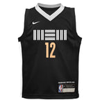 Ja Morant Memphis Grizzlies Nike Toddler Swingman Replica Jersey - City Edition - Black