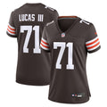 Cornelius Lucas Cleveland Browns Nike Women's Team Game Jersey -  Brown