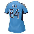 Gunnar Helm Tennessee Titans Nike Women's Team Game Jersey -  Light Blue