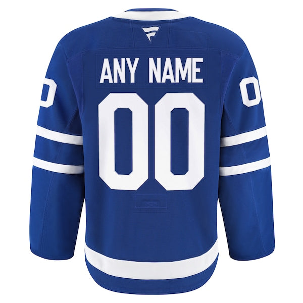 Toronto Maple Leafs  Home Authentic Pro Custom Jersey - Blue