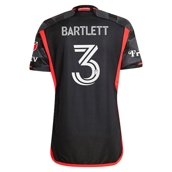 Lucas Bartlett D.C. United adidas 2024 The Icon Kit Authentic Player Jersey - Black
