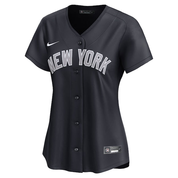New York Yankees Nike Women's Alternate Limited Custom Jersey - Navy