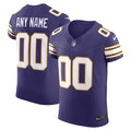 Minnesota Vikings Nike Vapor F.U.S.E. Elite Custom Jersey - Purple