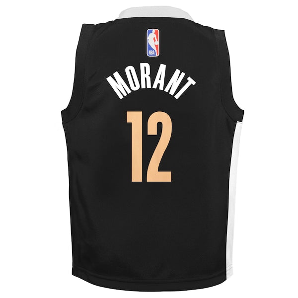 Ja Morant Memphis Grizzlies Nike Preschool  Swingman Replica Jersey - City Edition - Black