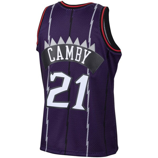 Marcus Camby Toronto Raptors 2001/02 Hardwood Classics Swingman Jersey - Purple