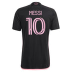 Lionel Messi Inter Miami CF adidas 2024 La Noche Replica Jersey - Black/Pink
