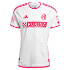 St. Louis City SC adidas 2024 The Confluence Kit Authentic Custom Jersey - White