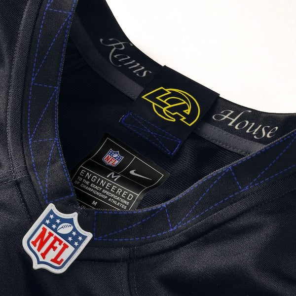 Los Angeles Rams Nike Women's 2025 Rivalries Collection Custom Game Jersey - Midnight Blue/White/Royal