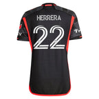 Aaron Herrera D.C. United adidas 2024 The Icon Kit Authentic Player Jersey - Black