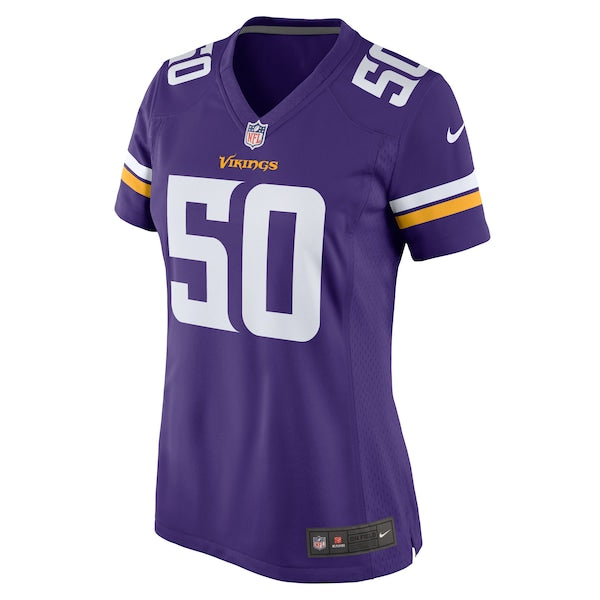 Levi Drake Rodriguez Minnesota Vikings Nike Women's Game Jersey -  Purple