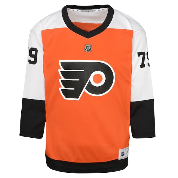 Carter Hart Philadelphia Flyers Youth Home Replica Player Jersey - Burnt Orange