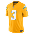 Derwin James Jr. Los Angeles Chargers Nike Alternate Charger Power Vapor F.U.S.E. Limited Jersey - Gold/Navy/White/Powder Blue