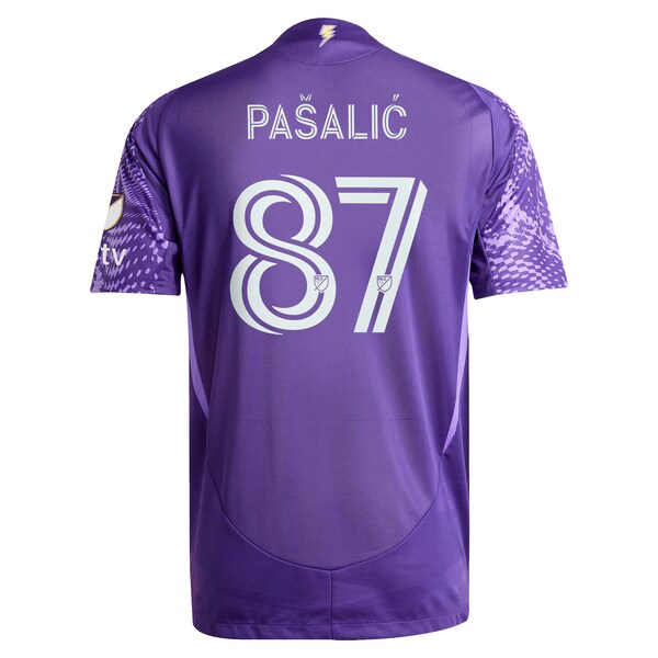 Marco Pašalić Orlando City SC adidas 2025 Perfect Storm Authentic Player Jersey - Purple