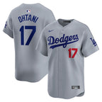 Shohei Ohtani Los Angeles Dodgers Nike Away Limited Player Jersey – Gray