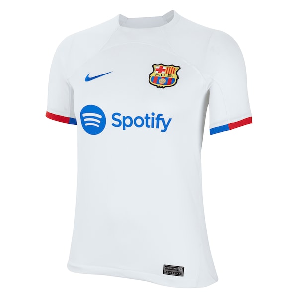 Ronald Araujo Barcelona Nike Youth 2023/24 Away Replica Jersey - White