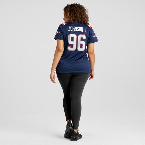 Eric Johnson II New England Patriots Nike Women's  Game Jersey -  Navy