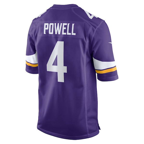 Brandon Powell Minnesota Vikings Nike  Game Jersey -  Purple